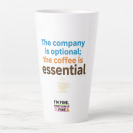 Taza De Café Latte Coffee Lover Daily Ritual Sticker