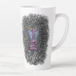 Taza De Café Latte Coffee Mandrill