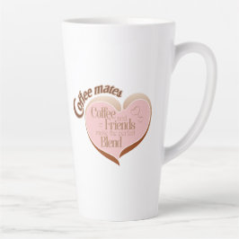 Taza De Café Latte Coffee mates  latte mug