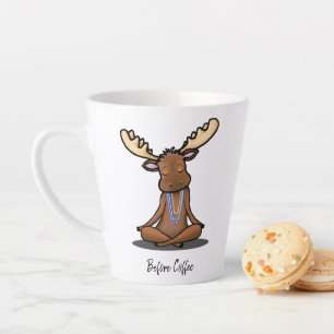 Taza De Café Latte Coffee Moose