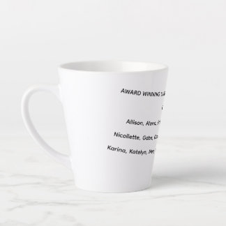 Taza De Café Latte Coffee Mug