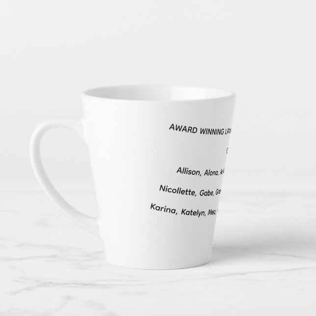 Taza De Café Latte Coffee Mug (Izquierda)