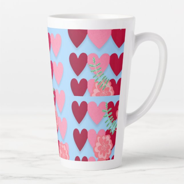 Taza De Café Latte Coffee Mug de San Valentín (Derecha)