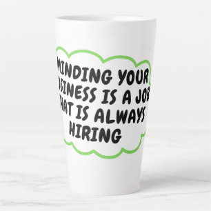 Taza De Café Latte Coffee Mug divertido
