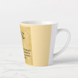 Taza De Café Latte coffee mug-Love 3;16