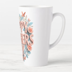 Taza De Café Latte Coffee Mugs del Día de la Madre
