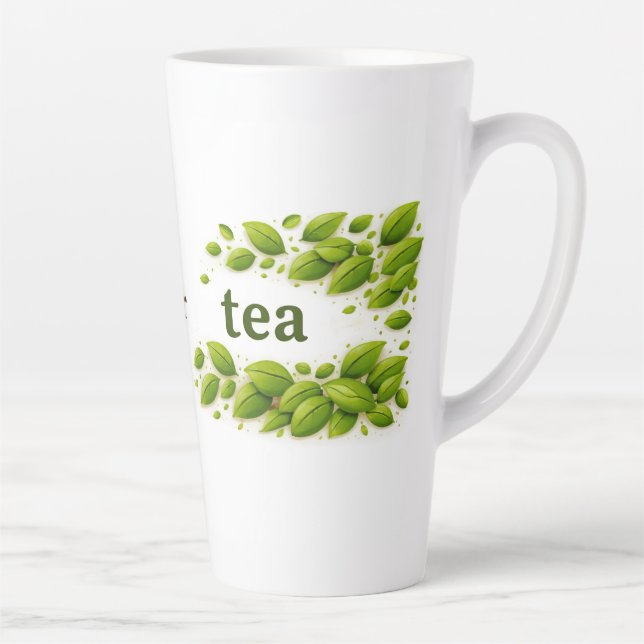 Taza De Café Latte Coffee or Tea Latte Mug (Derecha)