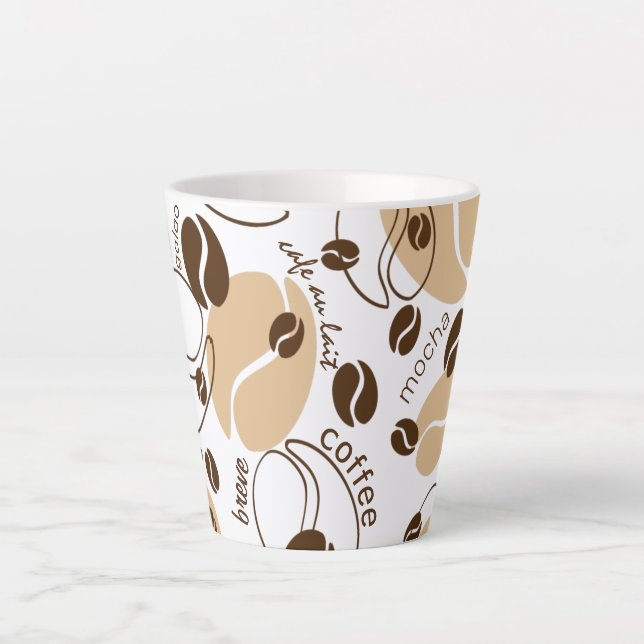 Taza De Café Latte coffees lata mug (Anverso)