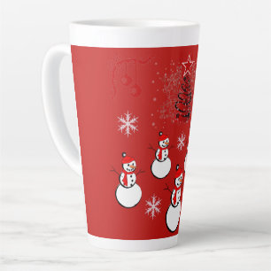 Taza De Café Latte Colección de Navidades Suzanne Elizabeth