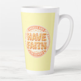 Taza De Café Latte Colección Fe Angélica