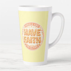 Taza De Café Latte Colección Fe Angélica