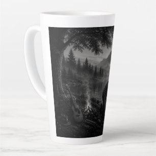 Taza De Café Latte Colección Wanderer WO10 – Limpieza del amanecer ju