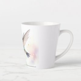 Taza De Café Latte Colibrí