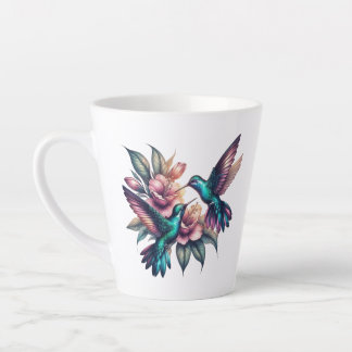 Taza De Café Latte Colibrí