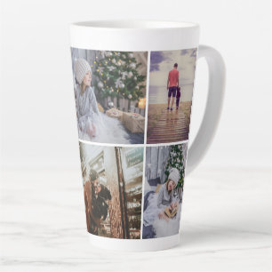 Taza De Café Latte Collage de fotos de Modern Family 6 de vacaciones