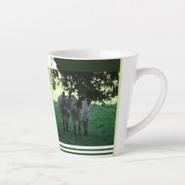 Taza De Café Latte Collage Latte Mug