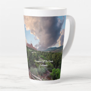 Taza De Café Latte Colorado Sleeping Gigante Sunrise Latte Mug