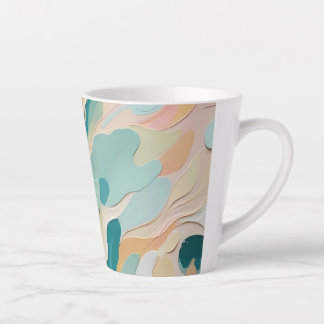 Taza De Café Latte Colores Arte 5-1-1