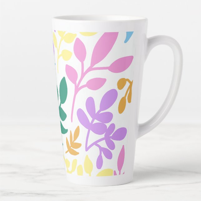 Taza De Café Latte Colorful foliage (Derecha)