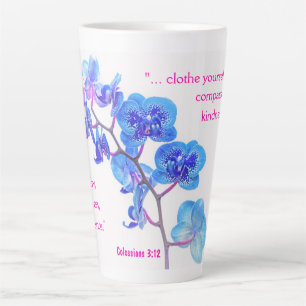 Taza De Café Latte Colossian 3:12 Latte Mug
