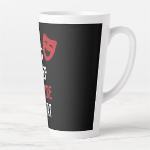 Taza De Café Latte Comer Sleep Atre Repeat - Musical Broadway Actor G