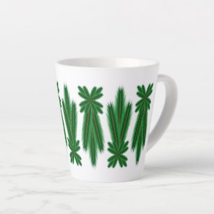 Taza De Café Latte Cometa Pine 12oz. Latte Mug