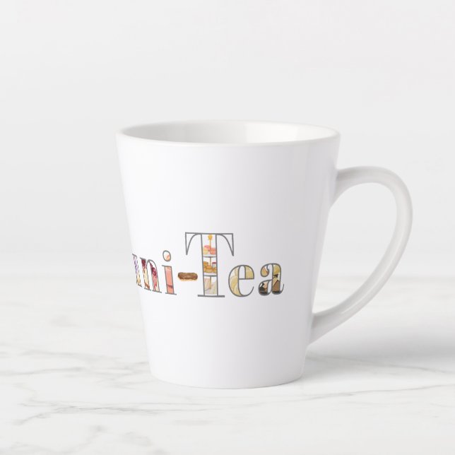 Taza De Café Latte Communi-Tea Mug (Derecha)