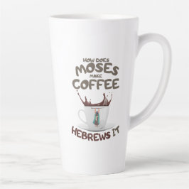 Taza De Café Latte ¿Cómo Hace Moses Café? Hebrets It