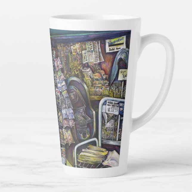 Taza De Café Latte ¿Cómo Una Imagen, Inimaginativa? (Derecha)