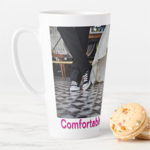 Taza De Café Latte Cómodo Juntos Latte Love Mug By EditorsPick