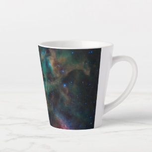 Taza De Café Latte complejo de nubes Rho Ophiuchi Galaxia Espacio