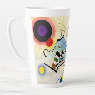 Taza De Café Latte Composición de Kandinsky 8