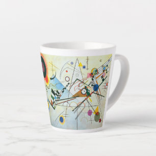 Taza De Café Latte Composición VIII por Wassily Kandinsky