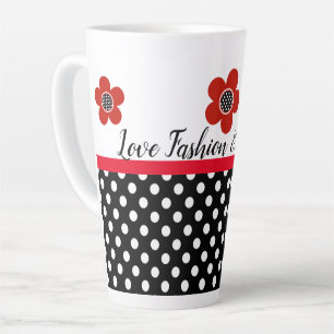 TAZA DE CAFÉ LATTE COMPRAS RECOLECCIONES DE REINAS