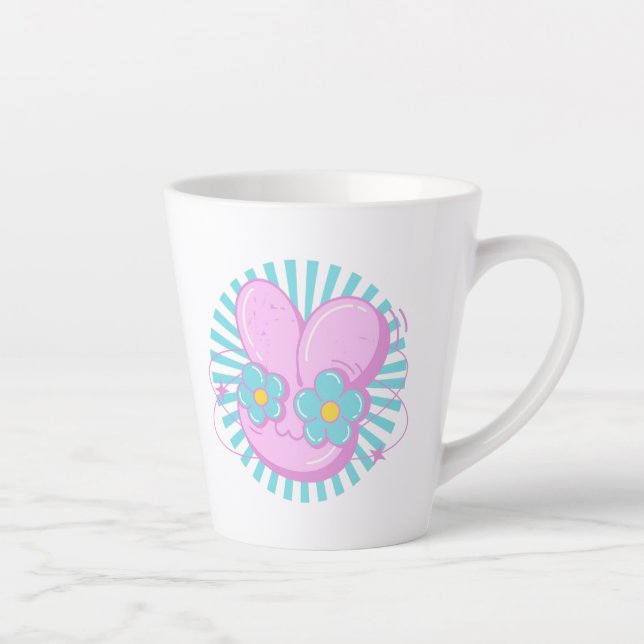 Taza De Café Latte Conejo (Derecha)