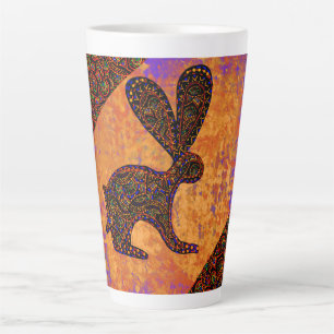 TAZA DE CAFÉ LATTE CONEJO