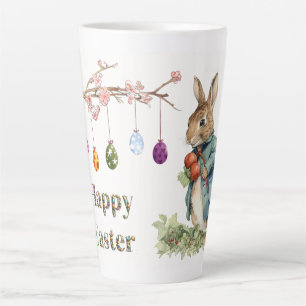 Taza De Café Latte Conejo de Pascua