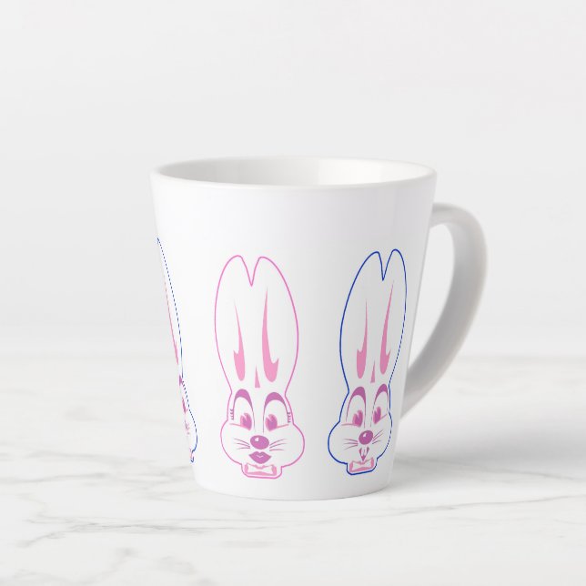 Taza De Café Latte Conjuntos clásicos TLHS todos en fila (Ángulo derecho)