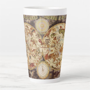 Taza De Café Latte Constelaciones, Astronomía de época, Frederik de W