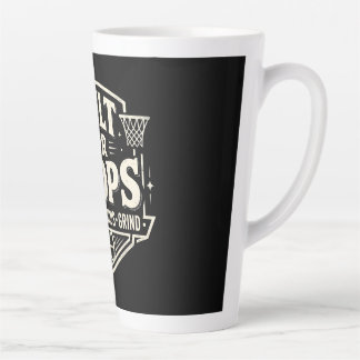 Taza De Café Latte Construido para motivación de baloncesto Hoops