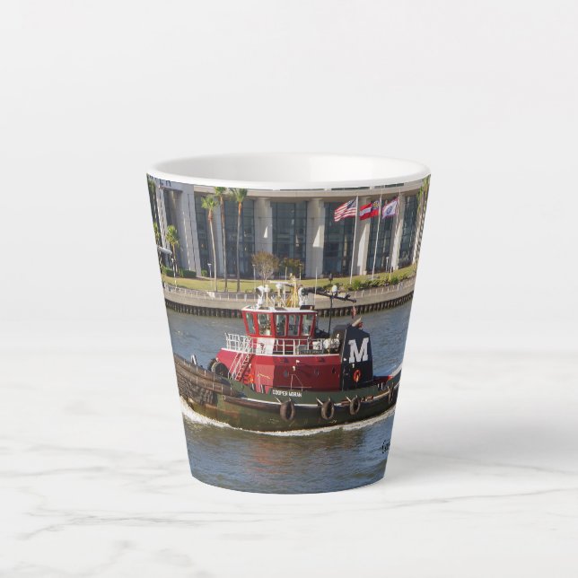 Taza De Café Latte Cooper Moran latte mug (Anverso)