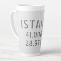 Coordenadas de latitud y longitud de Estambul