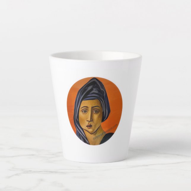 Taza De Café Latte Copa Daily Empress (Anverso)