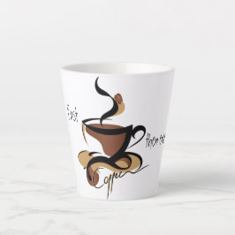 Taza De Café Latte Copa de café