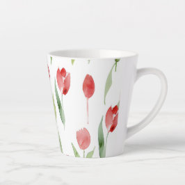 Taza De Café Latte "Copa de Café Lilac Bliss"