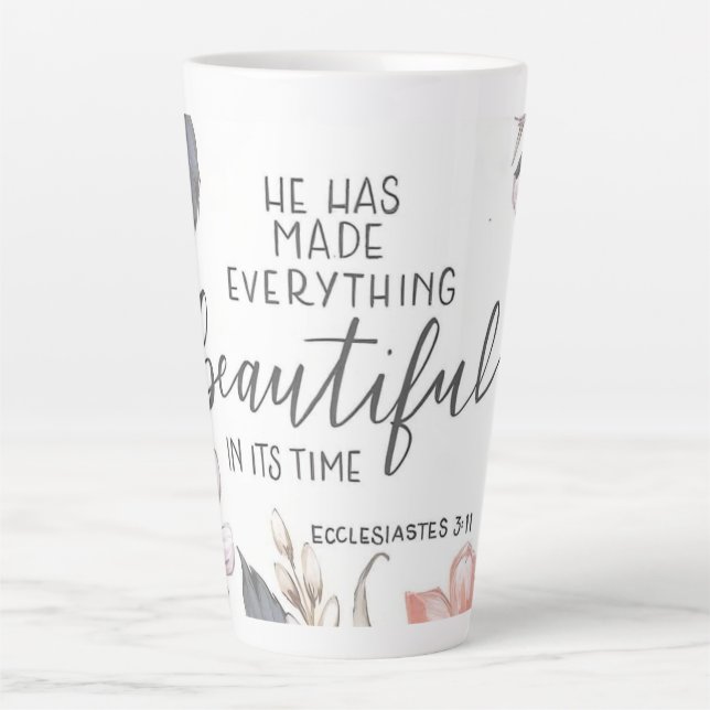 Taza De Café Latte Copa inspiradora de Café (Anverso)
