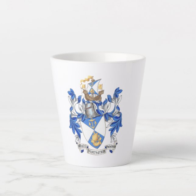 Taza De Café Latte Copa JFN Latte Macchiato (Anverso)