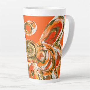 Taza De Café Latte Copa Latte Coffee Mug de Angel Personalizado de Gu