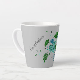 Taza De Café Latte Copa Leopard de la frescura