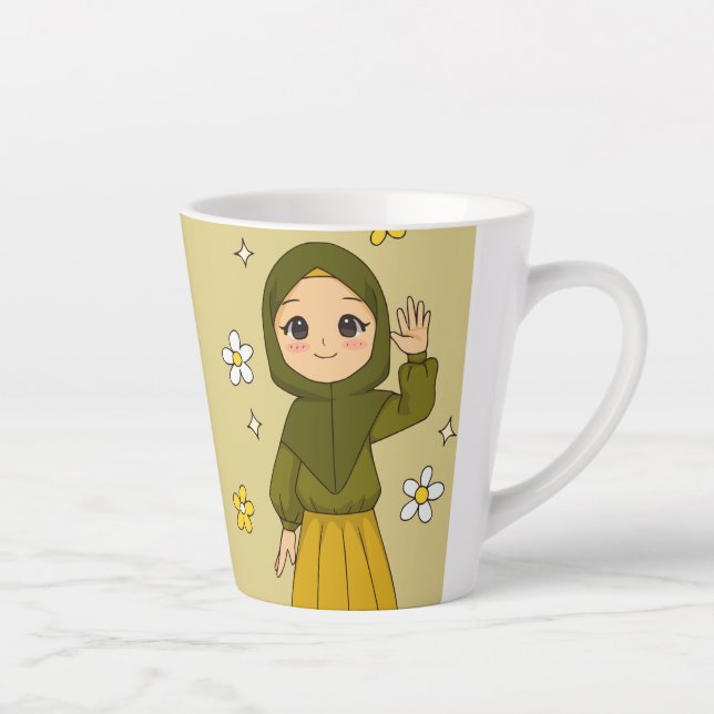 Taza De Café Latte Copa Musulmana (Derecha)